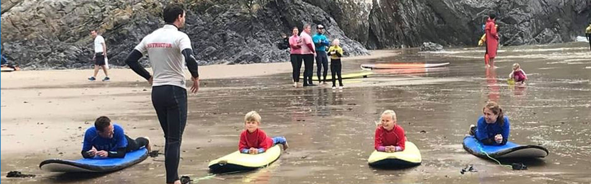 Kids surf session